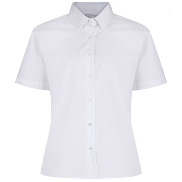 tbh - Short Sleeve Non Iron Polycotton blouse - Twin Pack - junior Thumbnail