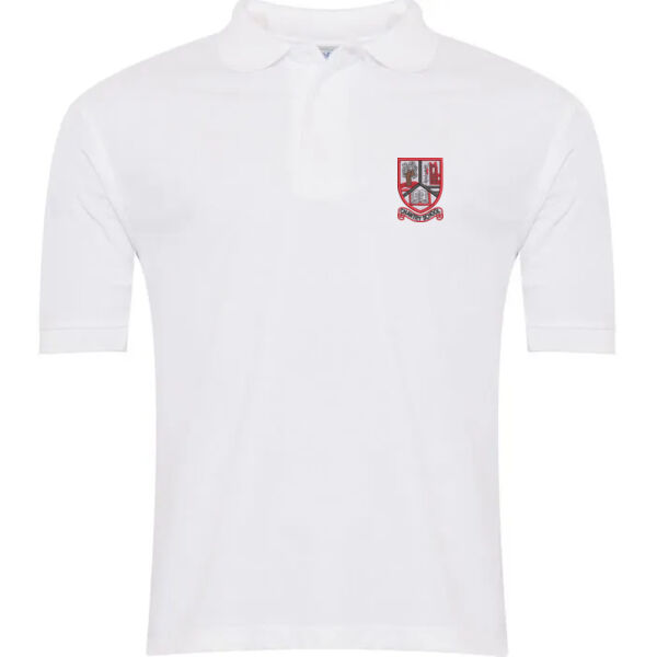 Chantry Senior White Unisex PE Polo Shirt Thumbnail